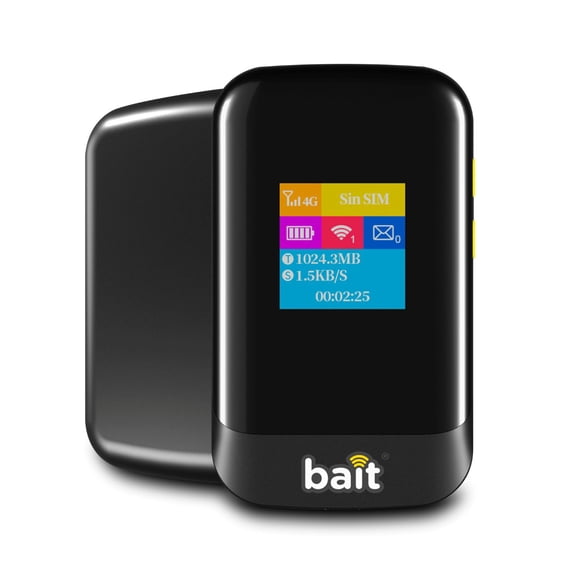 Modem Bait Inalámbrico Conexión Internet Portatil Cable Ethernet Pila Recargable