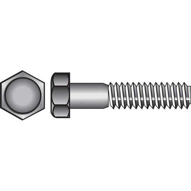 Boulon Hexagonal en Acier Inoxydable 0.38 x 3 Po