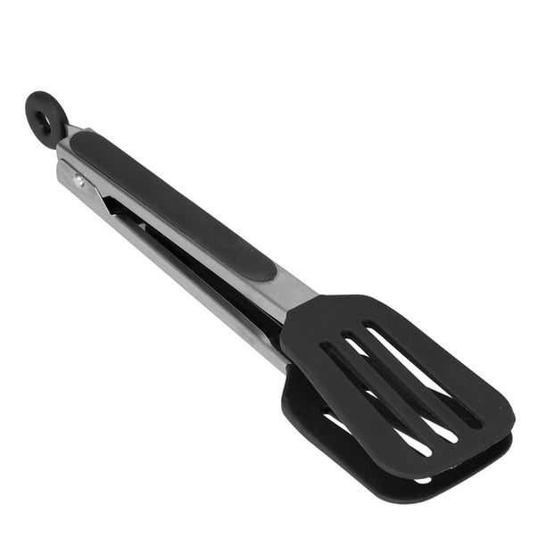 Pinza para alimentos, pinzas de acero inoxidable para filetes de silicona de acero inoxidable, máxima comodidad