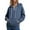 Navy Sweatshirt, variant on Htigea Womens Lace Up Hoodies Thin Fleece V-Neck Hooded Sweatshirts Casual Loose Fit Pullover Tunic Tops with Pocket Army Green S