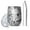 Halloween Doodle Halloween, variant on 12oz Stemless Wine Tumblers Halloween Doodle Icons Pattern Vacuum Insulated Stainless Steel Travel Tumbler Cups Mug with Lid and Straw for Champaign,Cocktail,Beer with Cleaning Brush
