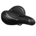 thumbnail image 2 of Asiento de Bicicleta Extra Ancho de 2 Uds, Sillín de Bicicleta de Carretera de Montaña, Cojín Transpirable, 25x20cm Macarena Sillín de bicicleta de carretera de montaña, 2 of 8