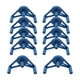 thumbnail image 3 of 10 abrazaderas de entrenamiento para tallos de plantas ajustables de 360 ​​grados, herramienta de jardín para ramas de plantas. azul, 3 of 9