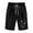 New/Black, variant on Otvok Womens Summer Printed Plus Size Cotton Linen Pants Casual Shorts