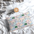 thumbnail image 4 of Rateoe Back To School Pattern Decorative Pillow Case,Throw Pillow Covers,Plush Pillow Cover,Soft Pillow Case,Velvet Pillow Case-14"x20", 4 of 5