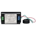 thumbnail image 3 of Amdohai AC 80-300V 100A Digital Voltmeter Ammeter Amperage Tester Gauge Green Red LED Amp Dual Display AC Panel Current Meter Tester with Current Transformer, 3 of 7