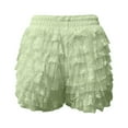 thumbnail image 3 of Women Ruffle Shorts Bloomers Cute Lace Pumpkin Pants Sexy Layered Bottoms Sweet Pettipants, 3 of 4