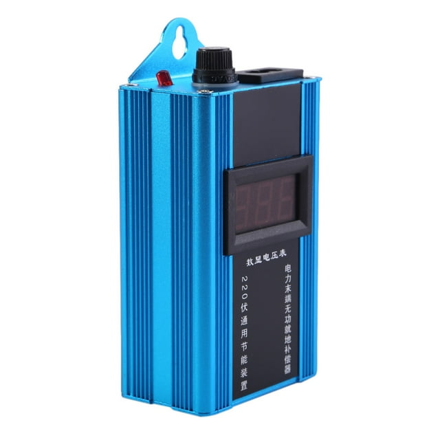 Energy Saver Power Saving Box Energy Saving Box Power Saver Energy Saver Box 80KW 110V-220V Household Digital LCD Display Smart Energy Electricity Saver Power Saving Box US Plug