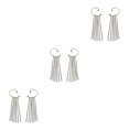 thumbnail image 3 of Minnieouse Women Earrings Rhinestone Long Tassel Clip Birthday Drop Wedding Ear Ears Personalized Studs Festival Girls Jewelry Type1 NO1 Minnieouse CBP225662, 3 of 6