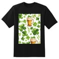 thumbnail image 5 of Plus Size Shirt for Women Black Tops for Women Short Sleeves Shirt for Women ST Patrick T Shirt Crewneck Shirt for Women 3XL, 5 of 5