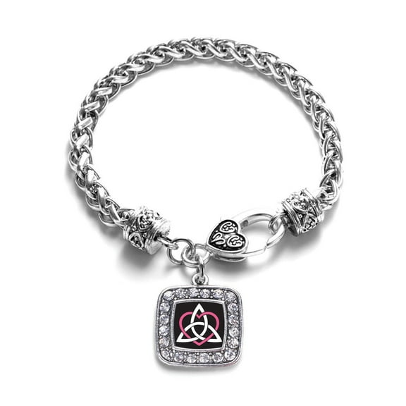 Celtic Sisters Knot Classic Charm Braided Bracelet