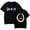 Black, variant on Junior H Merch $AD Boyz Sad Boyz Unisex Cotton Short Sleeve Funny Harajuku Tee