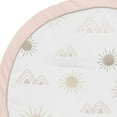 thumbnail image 3 of Sweet Jojo Designs Desert Sun Pink Mauve and Taupe Baby Play Mat, 3 of 4