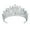 White, variant on Rhinestone glass tiara, queen's crown