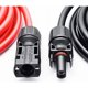 thumbnail image 5 of Cable alargador - Ambos lados - Cable solar - Rojo/negro - 6 mm2 - Con conector solar montado (2x 2m), 5 of 6