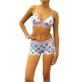thumbnail image 4 of Stitch Woman's and Juniors Triangle Bra & Boyshort Underwear set, 2-Pack, Size S-XL, 4 of 6