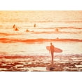 thumbnail image 2 of Vitomirov, Igor 32x25 Gold Ornate Wood Framed with Double Matting Museum Art Print Titled - Surfer, 2 of 4