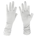 thumbnail image 4 of Ticikt Women MidâLength Sun Protection Gloves, Breathable Thin Nonâ Gloves for Driving Cycling,Grey, 4 of 4