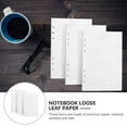 thumbnail image 2 of OULII Inserts de Bloc-Notes Papier 240 Pcs pour Bureau avec Design à Feuilles Mobiles A5, 2 of 8