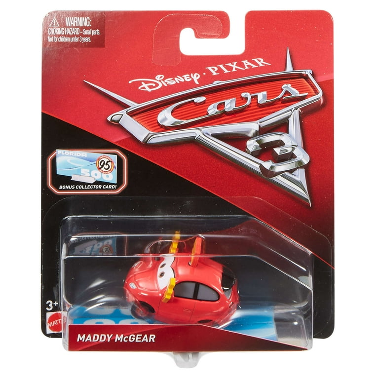 Disney Pixar Cars 3 Kin Fan Die cast Vehicle with Accessory