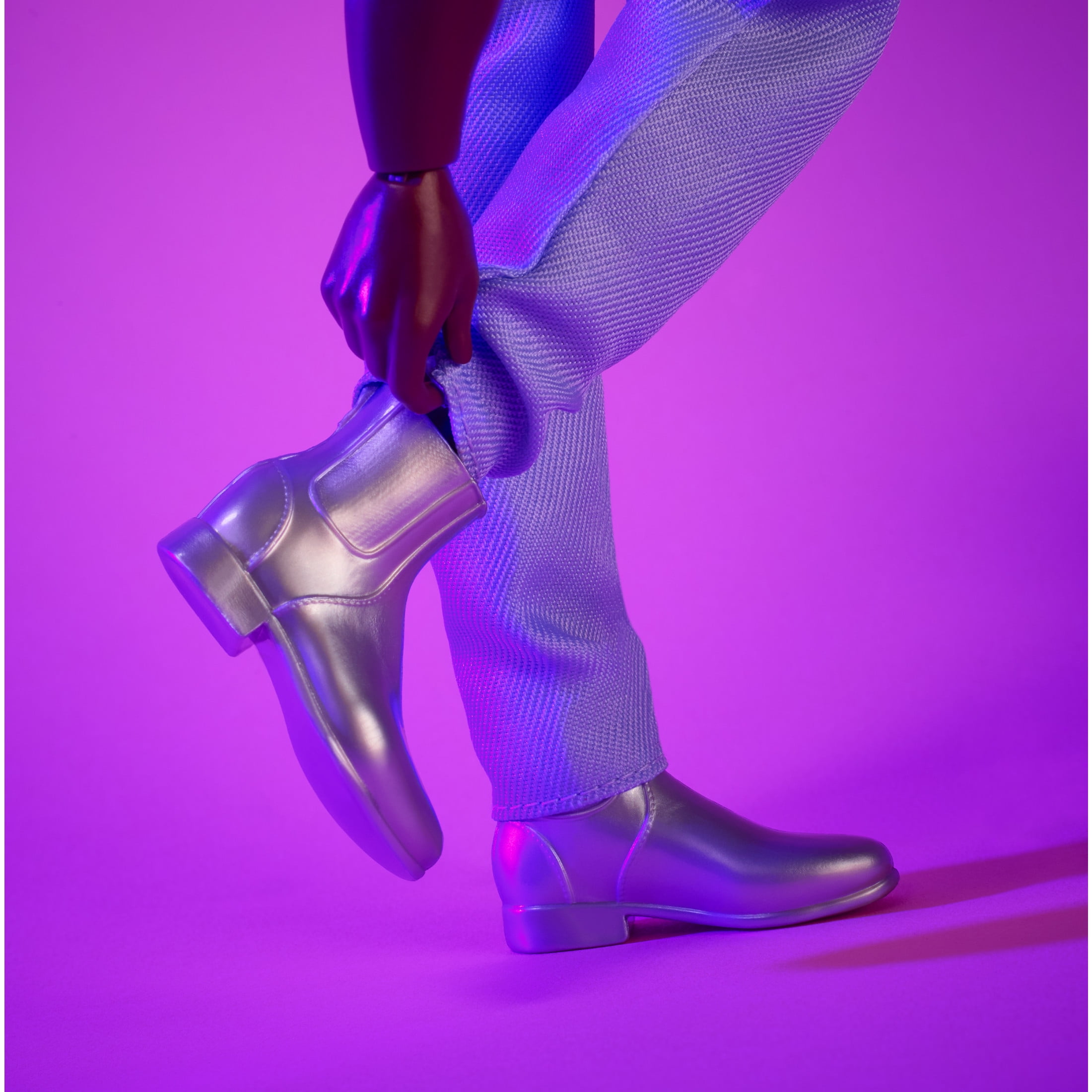 Barbie Looks No. 25 Collectible Ken Doll with Curly Black Hair and Colorful Y2K Fashion