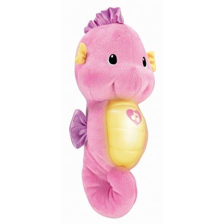 Fisher-Price Soothe & Glow Seahorse, Pink