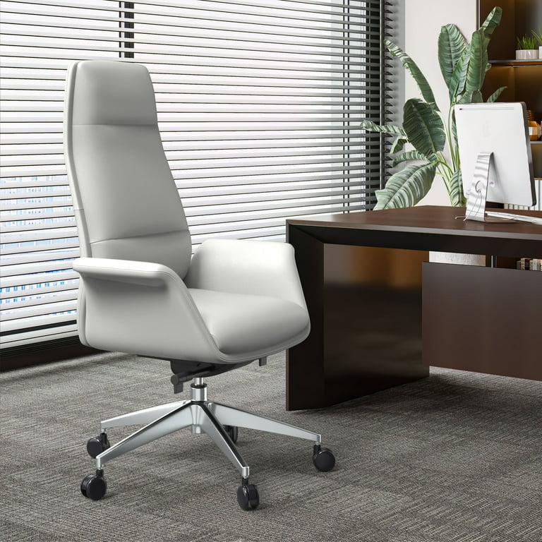 LeisureMod Summit Modern High-Back Conference Office Chair in