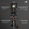 thumbnail image 2 of A-Premium Front Pair (2) Complete Strut and Coil Spring Assembly Compatible with Jeep KL Series Cherokee 2014 2015 2016 2017 2018, Driver and Passenger Side, 2 of 6