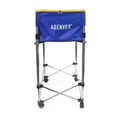 thumbnail image 2 of Tennis Training Device Cart Adjusable Height Tennis Ball Storage Box 160 PCS Baseball Movable Basket Storage Basin, 2 of 7