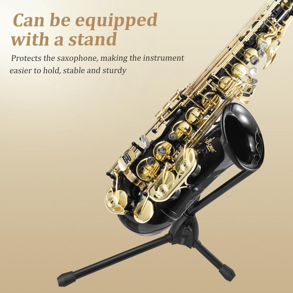 WZTO Alto Saxophone E Flat Golden Alto Saxophone Professional Sound Saxophone Instrument with Case Leather Pads Adjustable Strap for Beginners popular
