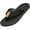 Black Fabric, variant on NORTY Men's Sandals for Beach, Casual, Outdoor & Indoor Flip Flop Thong Shoe