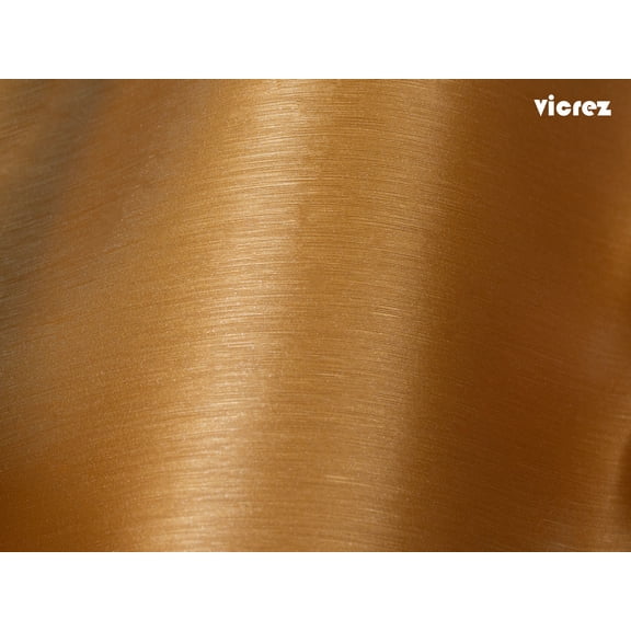 Vicrez Vinyl Car Wrap Film vzv10171 Brushed Gold Aluminum | 5ft. x 50 ft.