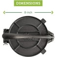 thumbnail image 3 of Chef Tacos Authentic Cast Iron Tortilla Press, 8-Inch, Pre-seasoned Corn or Flour Tortilla Maker, Pataconera, Roti Dough, 3 of 5