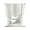 Sage, White, Moss, variant on Grey Line Striped Tie Up Curtains for Kitchen Windows,Adjustable Rod Pocket Valance 45 Inch Short, Farmhouse Modern Geometric Stripes Window Treatment Balloon Roman Blind Shade, 52" x 45"