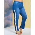 thumbnail image 3 of Jeans Talla Extra Delgados Cinta Lateral Rosegal Vaqueros de talla grande, 3 of 5
