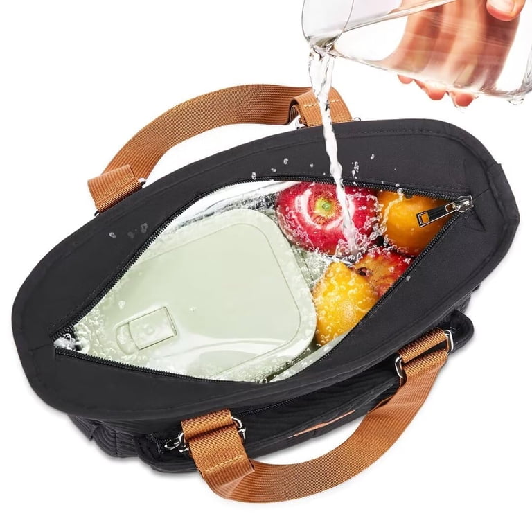 Holuxer Lunch Tote Bag for Women, Large 12L photo 4