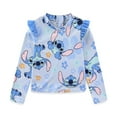 thumbnail image 2 of Disney Lilo & Stitch UPF 50+ Long Sleeve Rash Guard and Bikini Bottom Swimsuit Set (Girls), 2 Piece Swimsuit Set, Sizes 4-6X, 2 of 8