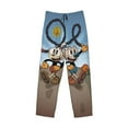 thumbnail image 6 of Cuphead Mugman Men's Pajama Pants With Pockets Lounge Fashion Cozy Daily Sleep Pants Sleepwear, 6 of 8