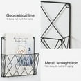 thumbnail image 1 of Wall-mounted magazine rack Hanging magazine rack Log storage, 1 of 4