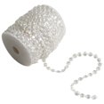 thumbnail image 2 of ZLBDYG Clear Bead Garland Roll 15m/20m/30m Options - Sparkling Crystal String for Wedding & Christmas Tree Decor - Versatile DIY Craft Supplies for Party Backdrops and Home Decoration Projects, 2 of 4