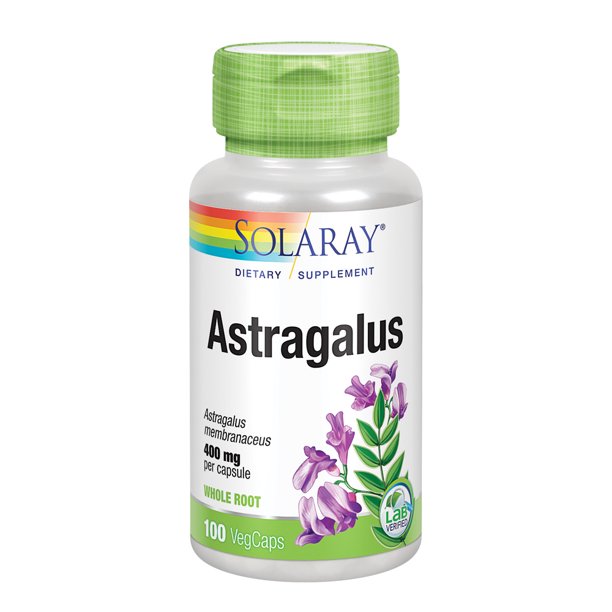 Solaray Astragalus Root 400mg Healthy Immune Function & Stress