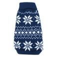 thumbnail image 3 of Christmas Pet Dog Puppy Snowflake Knit Sweater Hoody Clothes Costume  Gifts, 3 of 3
