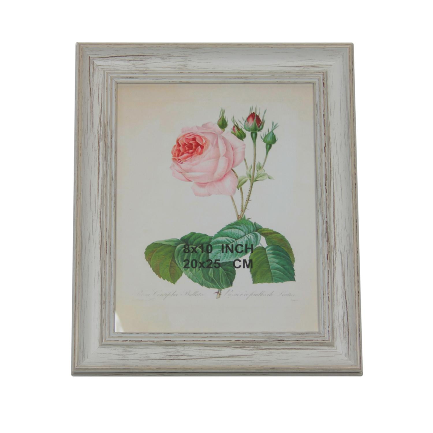 12 75 Vintage Inspired Distressed White Photo Picture Frame 8 X10
