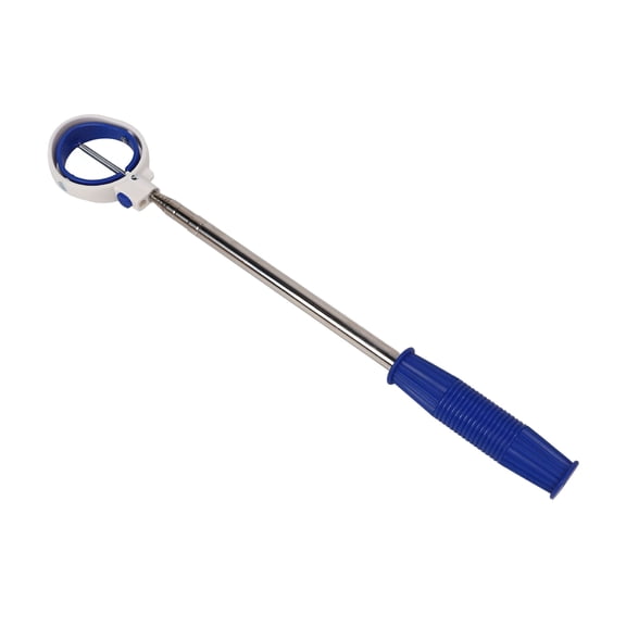 BESTSKY Golf Ball Retriever Telescopic Ball Picker Stainless Steel 8 Sections Golf Ball Grabber Golf Accessories Blue White