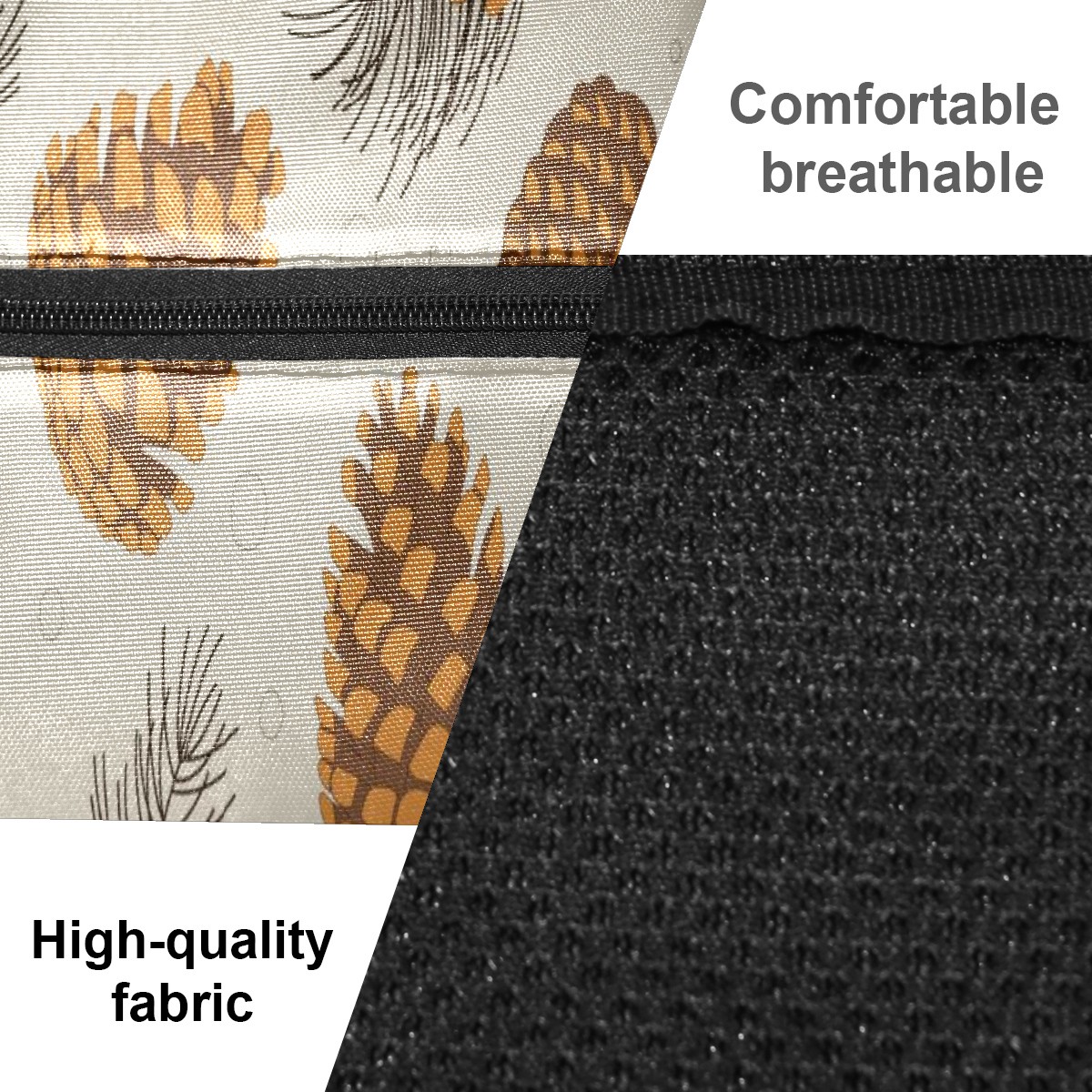 Pickleball Bags for Men Women Pickleball Backpack with Large Capacity Lightweight Adjustable Pickleball Sling Bag Hold Paddles, Balls, Accessories Pine Cones