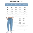 thumbnail image 5 of Airmenty Womens Casual Pants with Elastic Ankle Cuffs Tapered Lounge Pants Drawstring Elastic Waist Pants with Pockets, 5 of 7