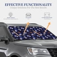 thumbnail image 4 of Gukieu Game Pads Print Car Windshield Sun Visor, Foldable Anti-UV Car Sun Visor Suitable for Vans, Trucks Car Accessories-Small, 4 of 6