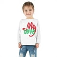 thumbnail image 4 of Rabbit Skins My Love Toddler Long Sleeve Tee, 4 of 4