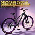 thumbnail image 4 of 24" Kids Bike for Boys and Girls Ages 6+, Akaber 120-Sound Kids Mountain Bike, Bicycle for Kids with Front Suspension, Carbon Steel Frame, Dual Disc Brakes, 4 of 8