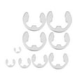 thumbnail image 2 of 240PCS 304 Stainless Steel E Clip Washer Assortment Kits Circlip Retaining Ring for Shaft Fastener M1.5-M10, 2 of 7